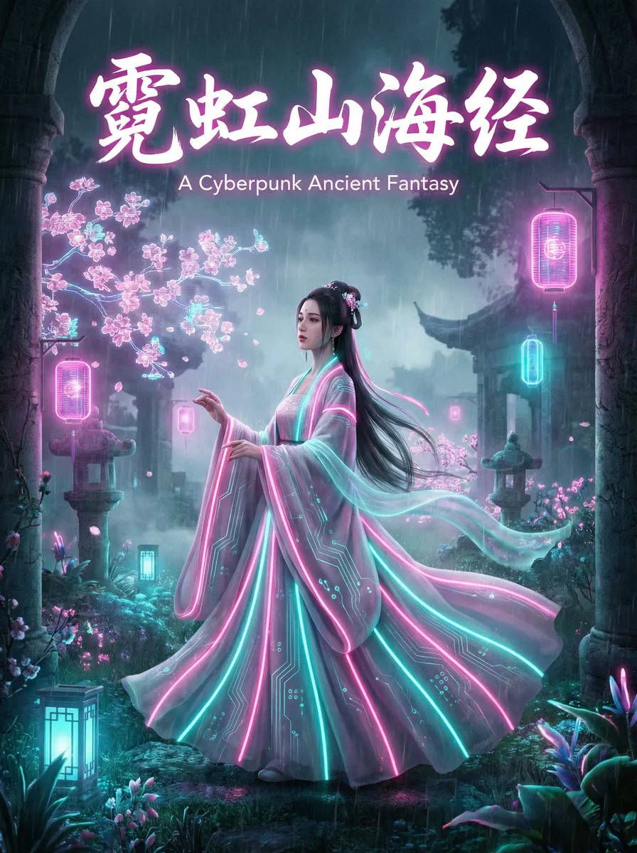 2021没封的网站有人分享吗 古风奇缘短剧 - 霓虹山海经海报